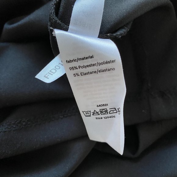 Venus Black Cap Sleeve Sheath Dress with Gold Buckle Detail Size S - Picture 12 of 12